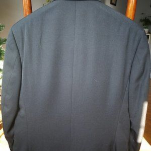 Black Double breasted 2pc suit